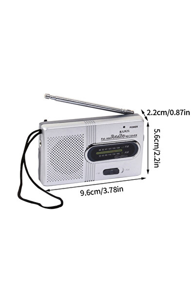 Choice راديو محمول صغير من KOQZM 【QT329M3】، مشغل موسيقى AM/FM، مكبر صوت ستيري...