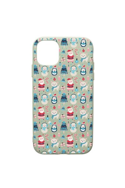 bestcase Husa Premium Silicon Compatibila Cu Apple iPhone 12 Pro, Christmas O...