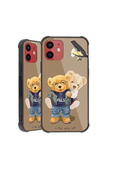 bestcase Защитен калъф MaxSafe против удар, съвместим с Apple iPhone 12, диза...