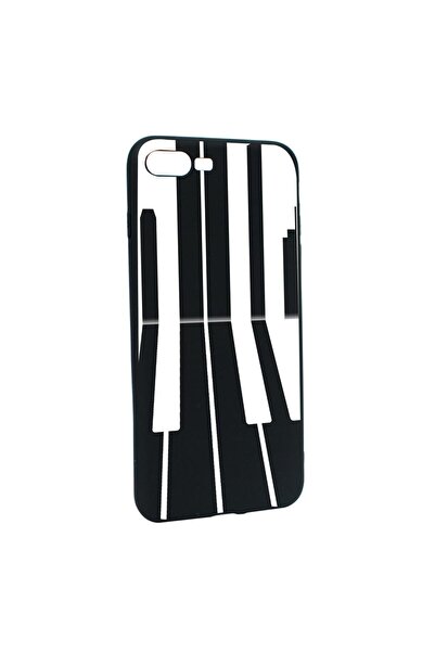 bestcase Θήκη σιλικόνης συμβατή με Apple iPhone 7 Plus / 8 Plus, Πιάνο, ανθεκ...