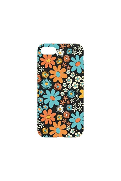 bestcase Λεπτή Θήκη Σιλικόνης 0.8MM, Συμβατή με Apple iPhone 7 Plus, Ανθισμέν...