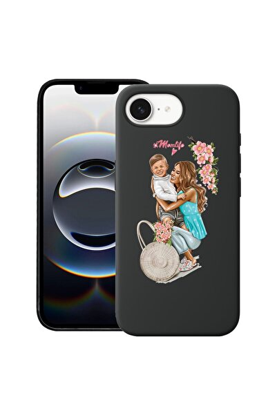 bestcase Θήκη για Apple iPhone 16e, Premium Λεπτή Σιλικόνη 1.2MM, Μαμά Μετά τ...