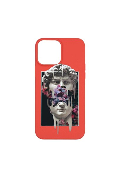 bestcase Θήκη σιλικόνης, Συμβατή με Apple iPhone 13 Pro Max, Άγαλμα Ντέιβιντ,...