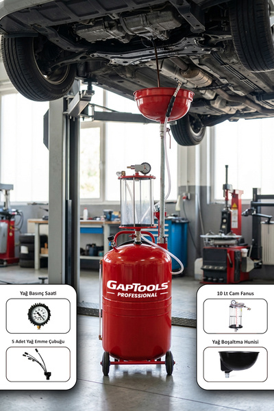 G GAPTOOLS Karterden Yağ Emme Hunili GPK103