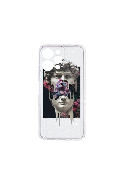 bestcase Θήκη Crystal Glitter 2MM, Συμβατή με Apple iPhone 12 Pro, Άγαλμα Ντέ...