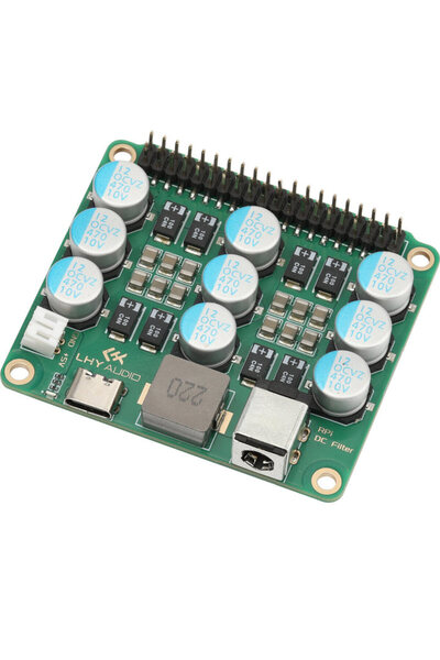 Choice فلتر طاقة تيار مستمر لـ Raspberry Pi Pi4/5، منقي ومزيل للضوضاء، ترقية ...