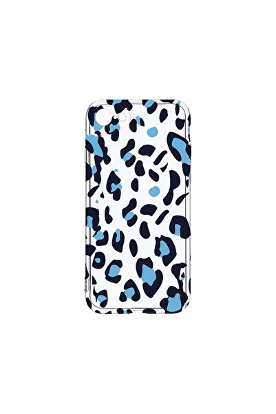 bestcase Διαφανής Θήκη Σιλικόνης 2MM, Συμβατή με Apple iPhone SE 2, Μπλε Σχέδ...