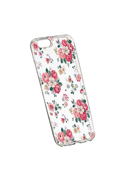 bestcase Husa de protectie, Flori, culorile de pastel, pentru Apple iPhone 7 ...