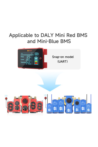 Choice 3.0in Display UART Daly BMS Accessories 3.0in LCD Screen Cable 4.3in T...
