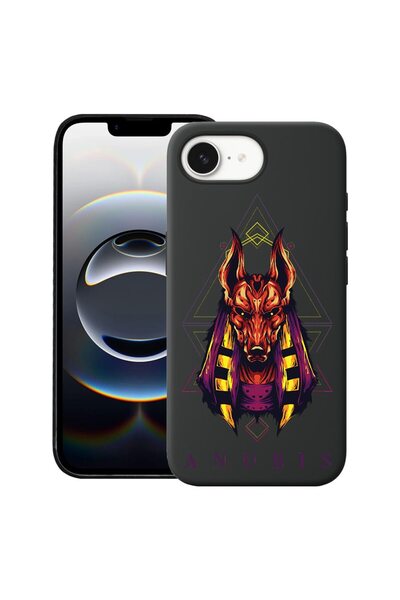 bestcase Калъф за Apple iPhone 16e, Премиум тънък силиконов 1.2ММ, Митология ...
