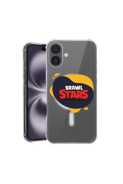 bestcase Husa pentru Apple iPhone 16 Plus, MagSafe Anti Shock, Brawl Stars, P...