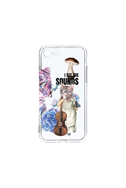 bestcase Husa din silicon transparent de 2MM, compatibilă cu Apple iPhone SE ...