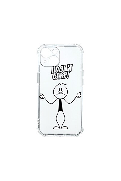 bestcase Husa Anti Shock 1.5MM, Compatibila Cu Apple iPhone 15, I Don't Care,...