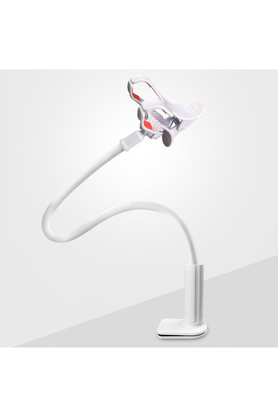 Choice3 وايت يونيفرسال 360 °   حامل هاتف قابل للتعديل، مشبك مرن، حامل كسول لل...