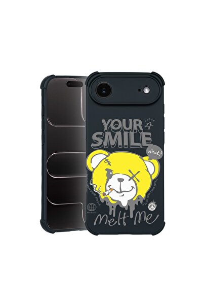 bestcase Husa TPU Pro Shock Compatibila cu Apple iPhone 17 Air, cu Design Ted...