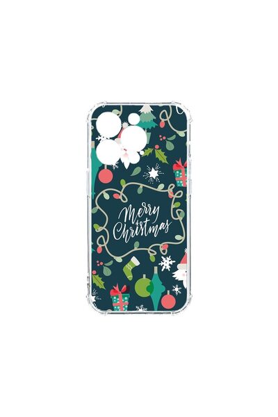 bestcase Husa Anti Shock 1.5MM, Compatibila Cu Apple iPhone 15 Pro, Merry Chr...