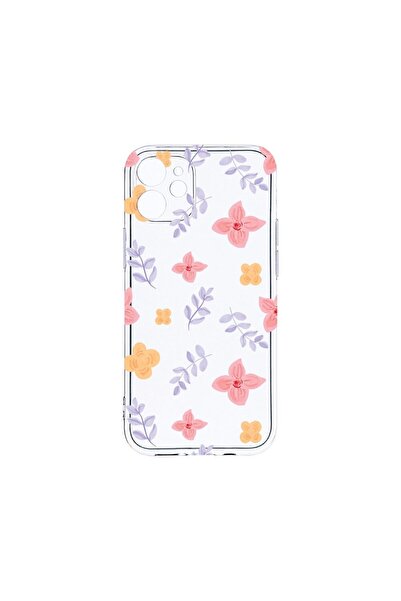 bestcase Θήκη Clear Silicon 2MM, Συμβατή με Apple iPhone 11, Σχέδιο λουλουδιώ...