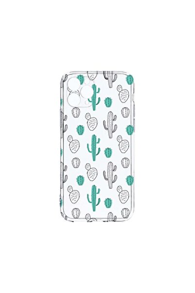 bestcase Διαφανής Θήκη Σιλικόνης 2MM, Συμβατή με Apple iPhone 11 Pro, Κάκτος,...