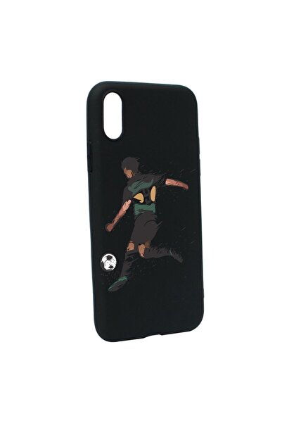 bestcase Θήκη σιλικόνης συμβατή με Apple iPhone XS Max, Σχέδιο Ποδόσφαιρο, αν...
