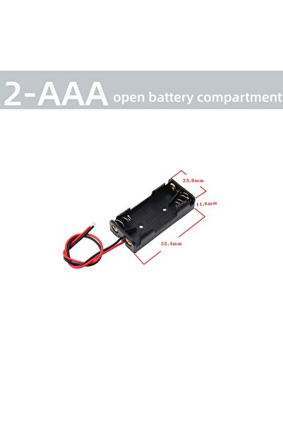 Choice1 2-AAA 2pcs AA Battery Box AA Battery Holder AAA Box AA Storage Case W...