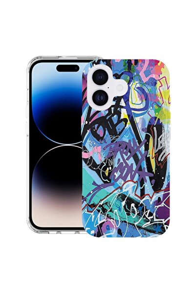 bestcase Husa pentru Apple iPhone 17 cu Design Graffiti, Mag Anti Shock TPU, ...