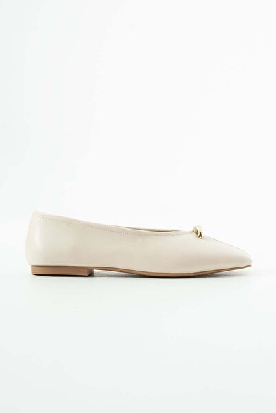 BeBeQ Store Γυναικεία παπούτσια Nina Beyaz