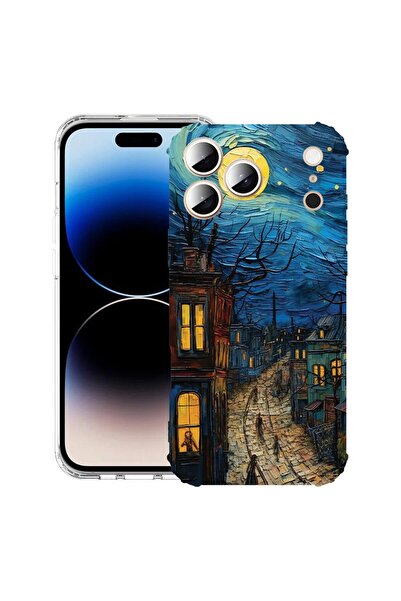 bestcase Θήκη για Apple iPhone 17 Pro Max με Σχέδιο Van Gogh City Life, Αντικ...