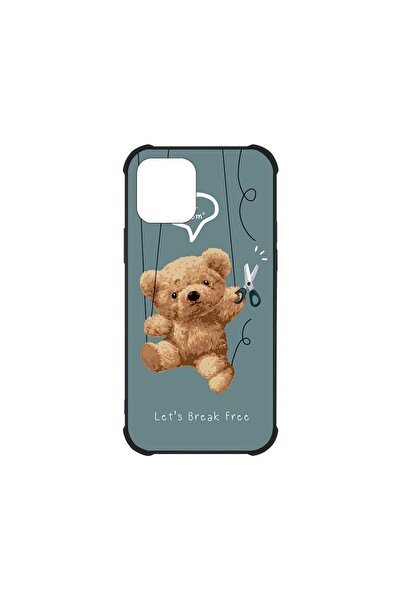 bestcase Husa MaxSafe Glassy, Συμβατό με Apple iPhone 12, Freedom Teddy Bear,...