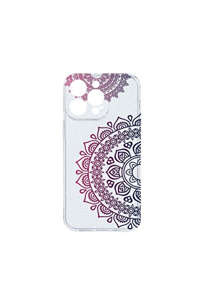 bestcase Husa Crystal Glitter 2MM, Compatibila Cu Apple iPhone 14 Pro, Lace c...