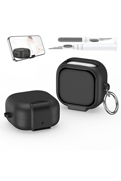 Choice27 For Galaxy Buds 4Pro Black with Pen Secure Lock for Buds 4/4 Pro Cas...
