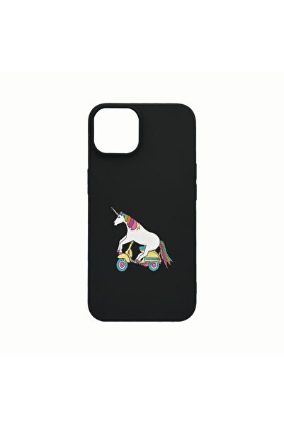 bestcase Husa Silicon, Compatibila Cu Apple iPhone 14, Unicorn On The Road, r...