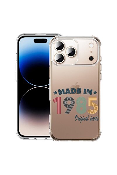 bestcase Husă pentru Apple iPhone 17 Pro cu Design Original Parts 1985, Antiș...