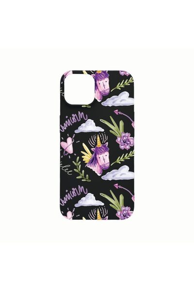 bestcase Husa Silicon, Compatibila Cu Apple iPhone 14, Unicorn, rezistenta la...