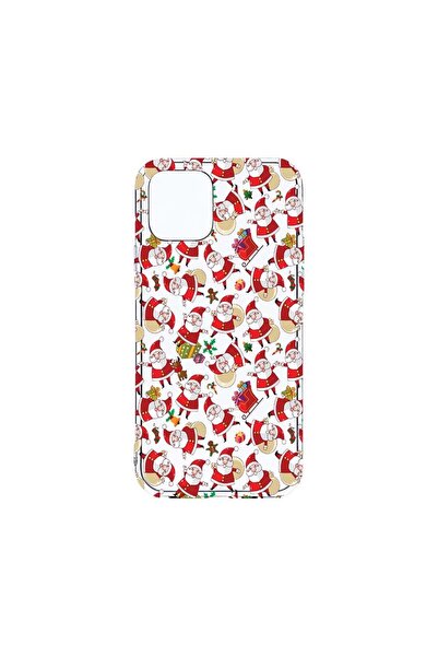 bestcase Husa Clear Silicon 2MM, Compatibila Cu Apple iPhone 12 Pro, Xmas - S...