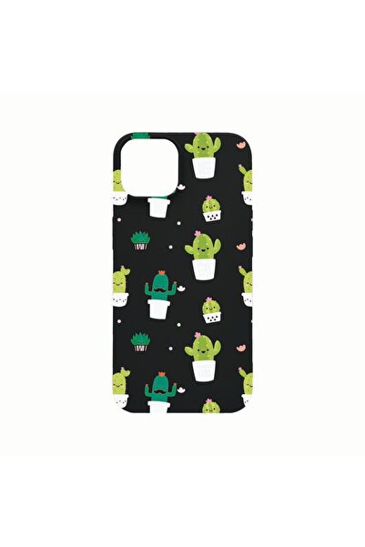 bestcase Husa Silicon, Compatibila Cu Apple iPhone 14, Cactus, rezistenta la ...