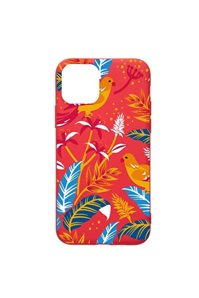 bestcase Husa Silicon Compatibila Cu Apple iPhone 12 Mini, Colored Birds, rez...