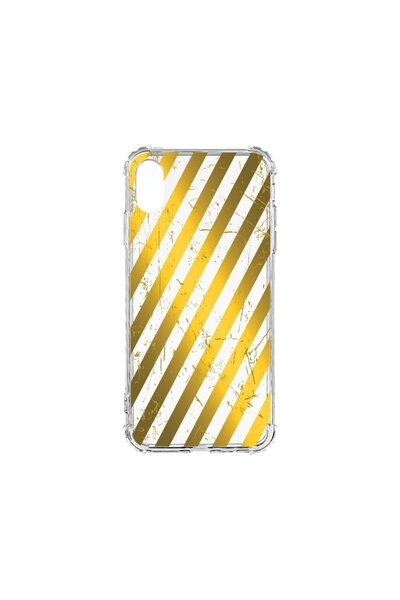 bestcase Αντικραδασμική Θήκη 1.5MM, Συμβατή με Apple iPhone XS Max, Χρυσές Ρί...