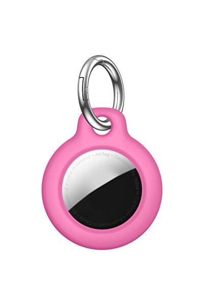 Choice1 pink Cover for Airtag Case with Keychain Hard PC Anti-scratch Sleeve ...