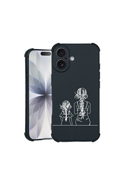 bestcase Θήκη TPU Pro Shock Συμβατή με Apple iPhone 17, με σχέδιο Μαμάς και Κ...