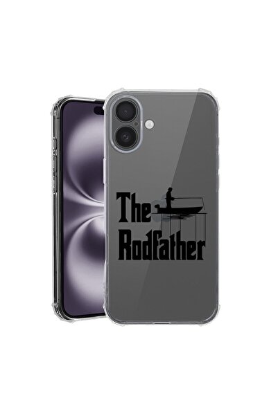 bestcase Husa pentru Apple iPhone 16, Anti Shock 1.5MM, The Rodfather, Rezist...