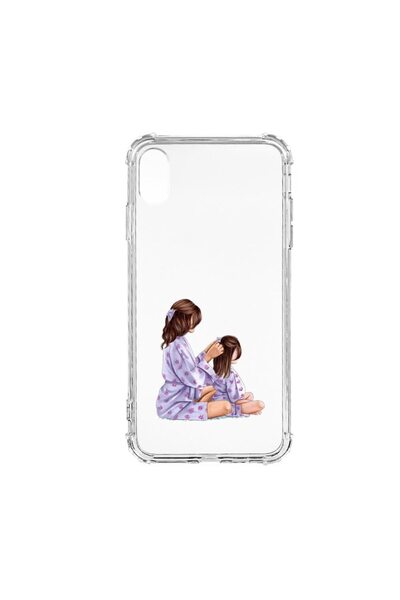 bestcase Αντικραδασμική Θήκη, Συμβατή με Apple iPhone XS Max, Κορίτσι της Μαμ...