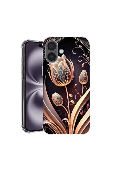 bestcase Husa pentru Apple iPhone 16 Plus, Anti Shock 1.5MM, Golden Tulip, Re...