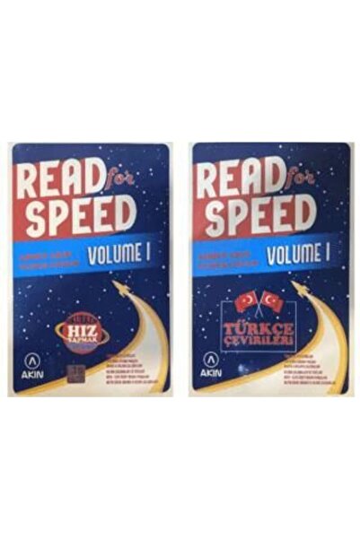 Kapadokya Yayınları READ FOR SPEED 1 AKIN DİL EĞİTİM