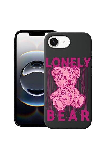 bestcase Θήκη για Apple iPhone 16e, Premium Λεπτή Σιλικόνη 1.2MM, Αρκουδάκι Μ...