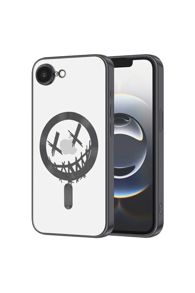 bestcase Πολυτελής Θήκη MagSafe, Συμβατή με Apple iPhone 16e, Χαμόγελο Τζόκερ...