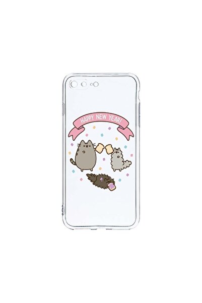 bestcase Husa din silicon transparent de 2MM, Compatibilă cu Apple iPhone 8 P...