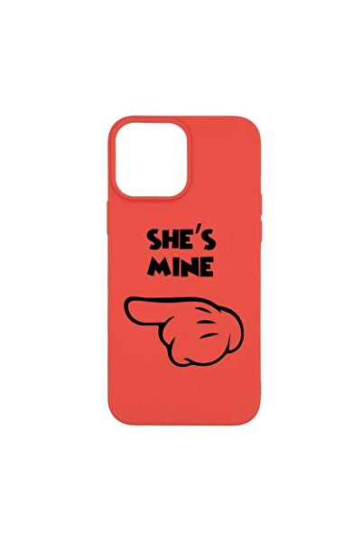 bestcase Husa Silicon, Compatibila Cu Apple iPhone 13 Pro Max, She's Mine, re...