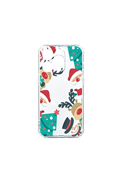 bestcase Husa Anti Shock 1.5MM, Compatibila Cu Apple iPhone 15 Pro, Xmas, Rez...