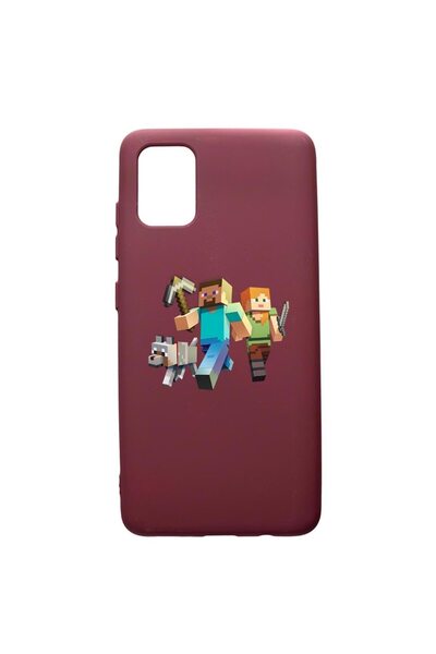 bestcase Θήκη σιλικόνης Premium συμβατή με Apple iPhone 11 Pro Max, Minecraft...