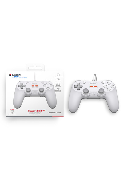 Choice وحدة تحكم ألعاب سلكية GameSir Tegenaria Lite T3 Lite باللون الأبيض مع ...